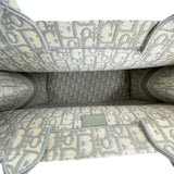 CHRISTIAN DIOR: Oblique Embroidered Large Book Tote