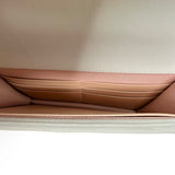 CHANEL: Quilted Shiny Calfskin Perfect Fit Wallet on a Chain