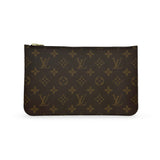 LOUIS VUITTON: Monogram Neverfull Pochette