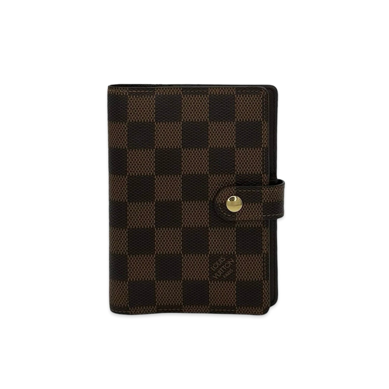 Damier Ebene Small Ring Agenda Cover
