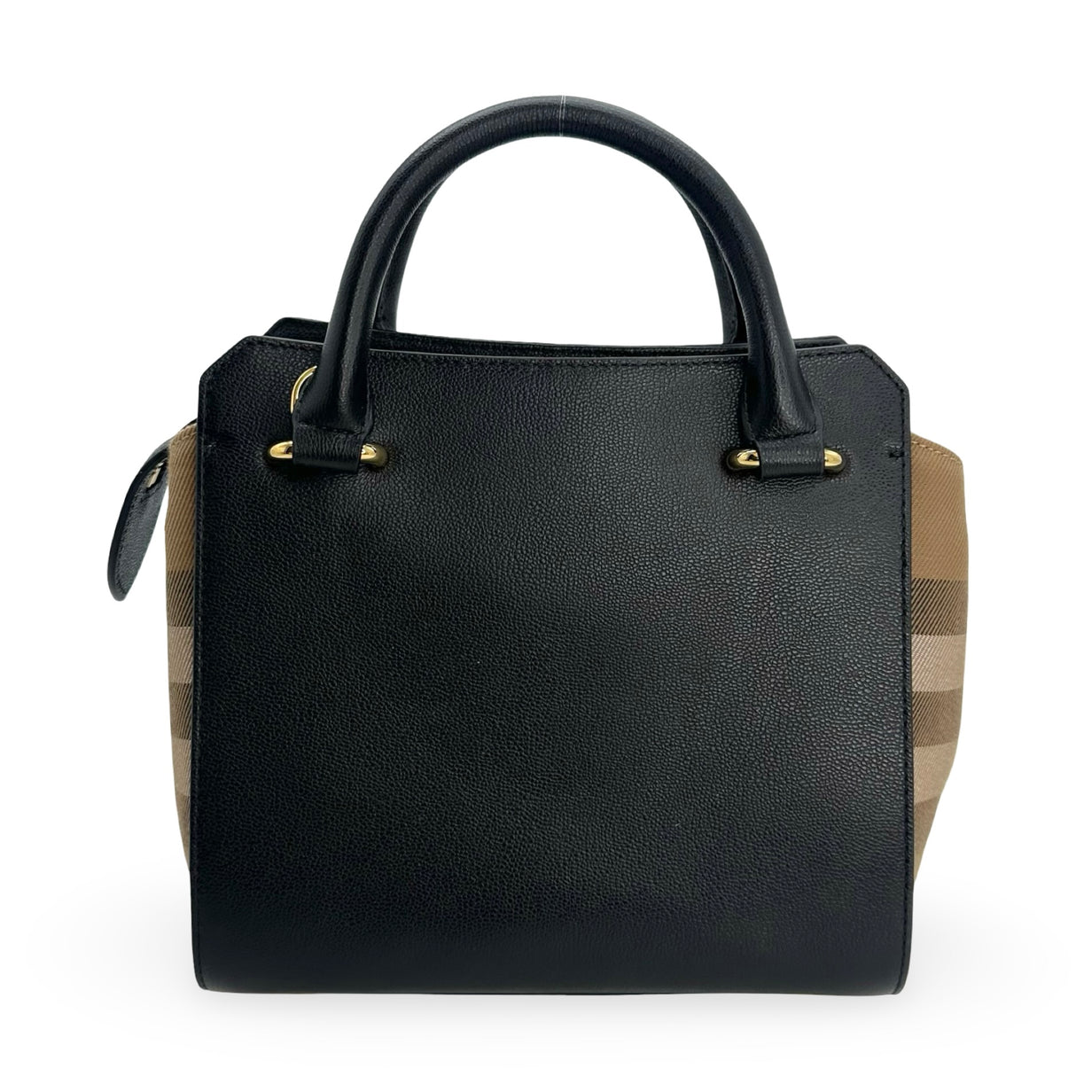 BURBERRY: House Check Mini Banwell Tote