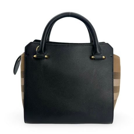 BURBERRY: House Check Mini Banwell Tote