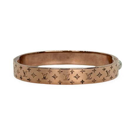 LOUIS VUITTON: Nanogram Cuff Bracelet