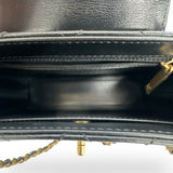 CHANEL: Quilted Calfskin Nano Kelly Top Handle Bag