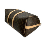 LOUIS VUITTON: Monogram Keepall Bandouliere 45
