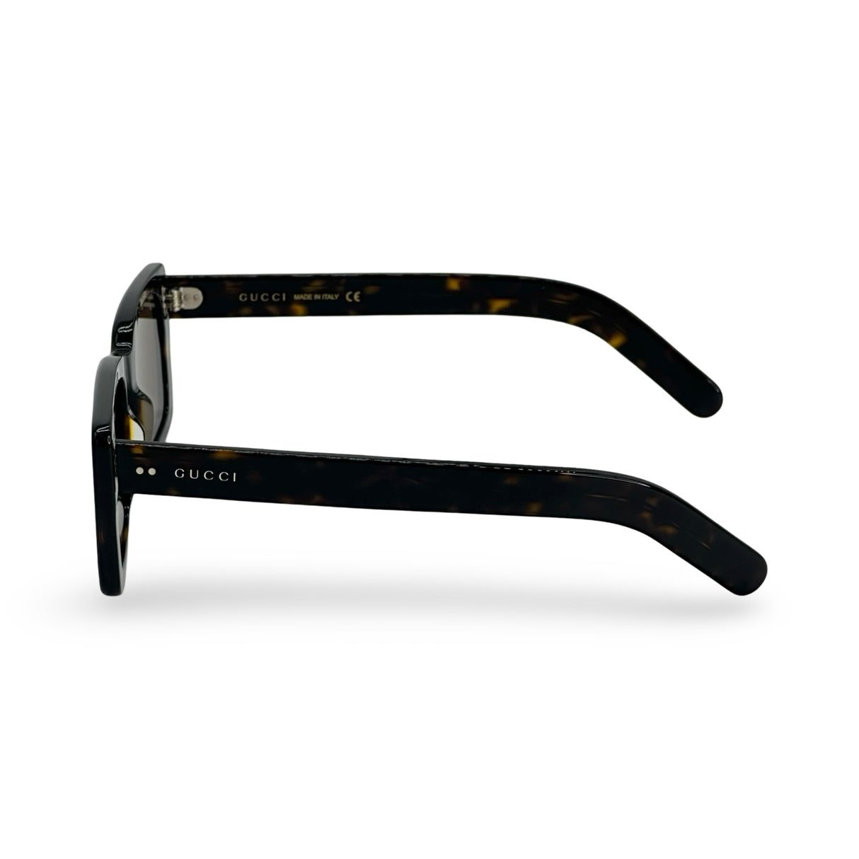 GUCCI: Square Tortoiseshell Sunglasses