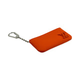 LOUIS VUITTON: Calfskin Aerogram Key Pouch