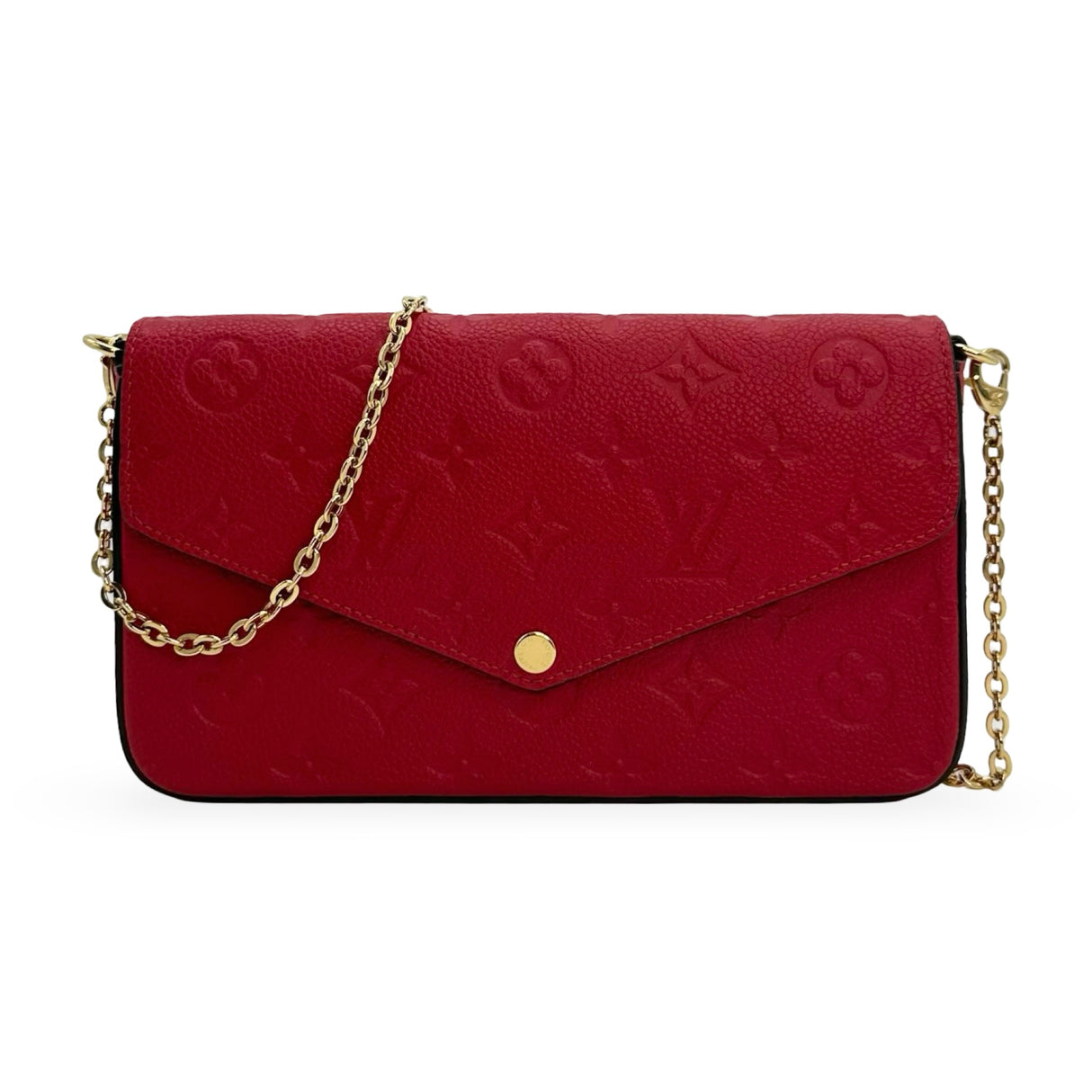 LOUIS VUITTON: Monogram Empreinte Felicie Pochette