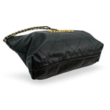 CHANEL: Quilted Caviar Small 22