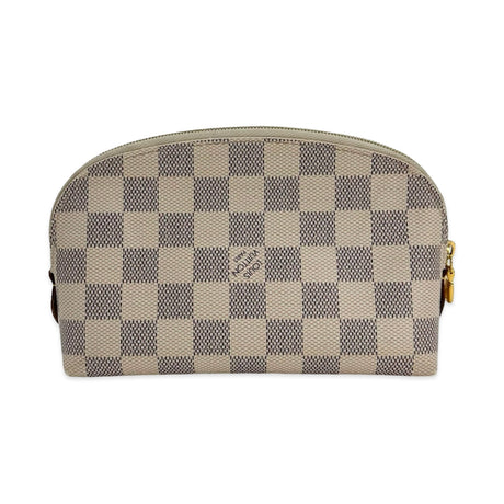 LOUIS VUITTON: Damier Azur Cosmetic Pouch PM