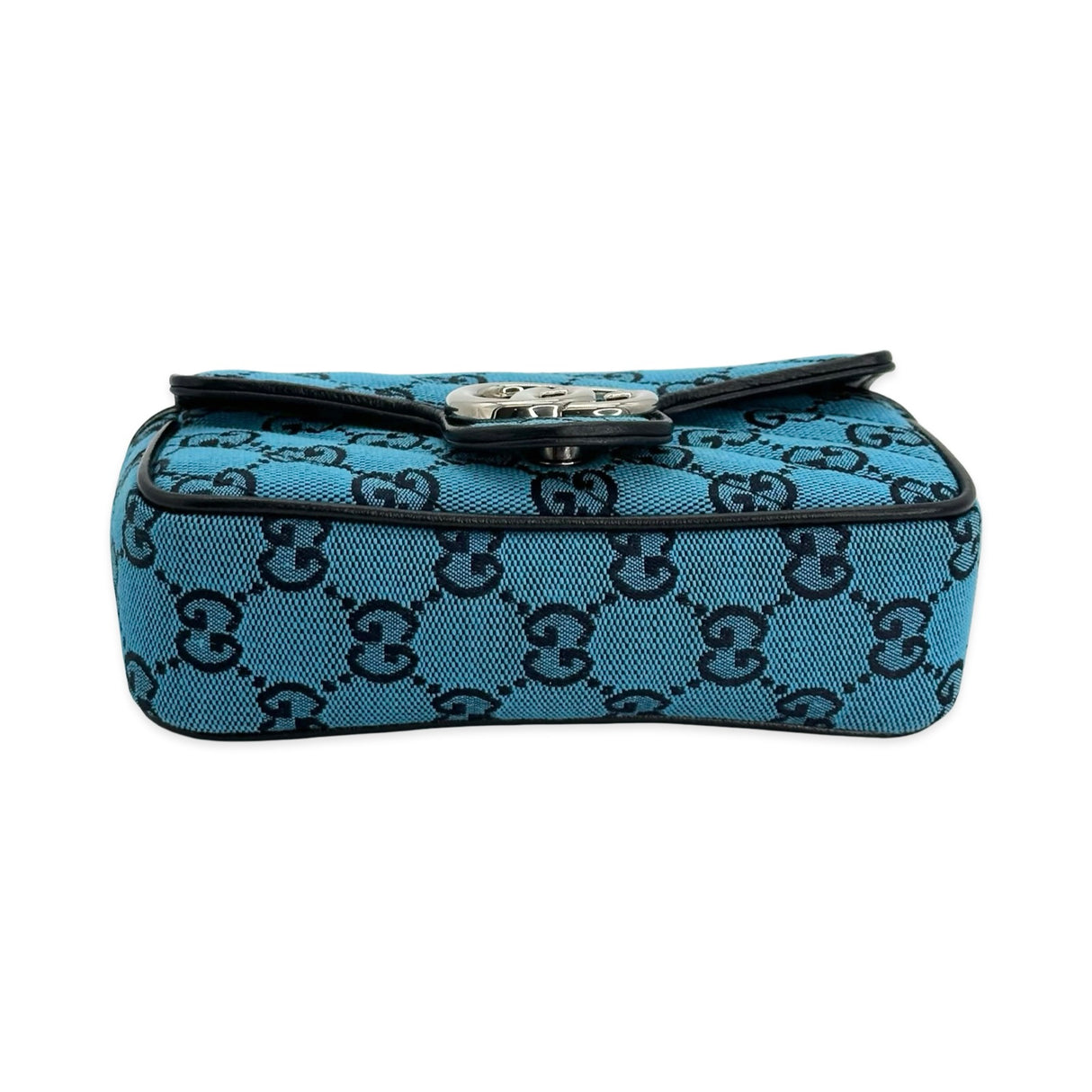 GG Canvas Super Mini Marmont Shoulder Bag