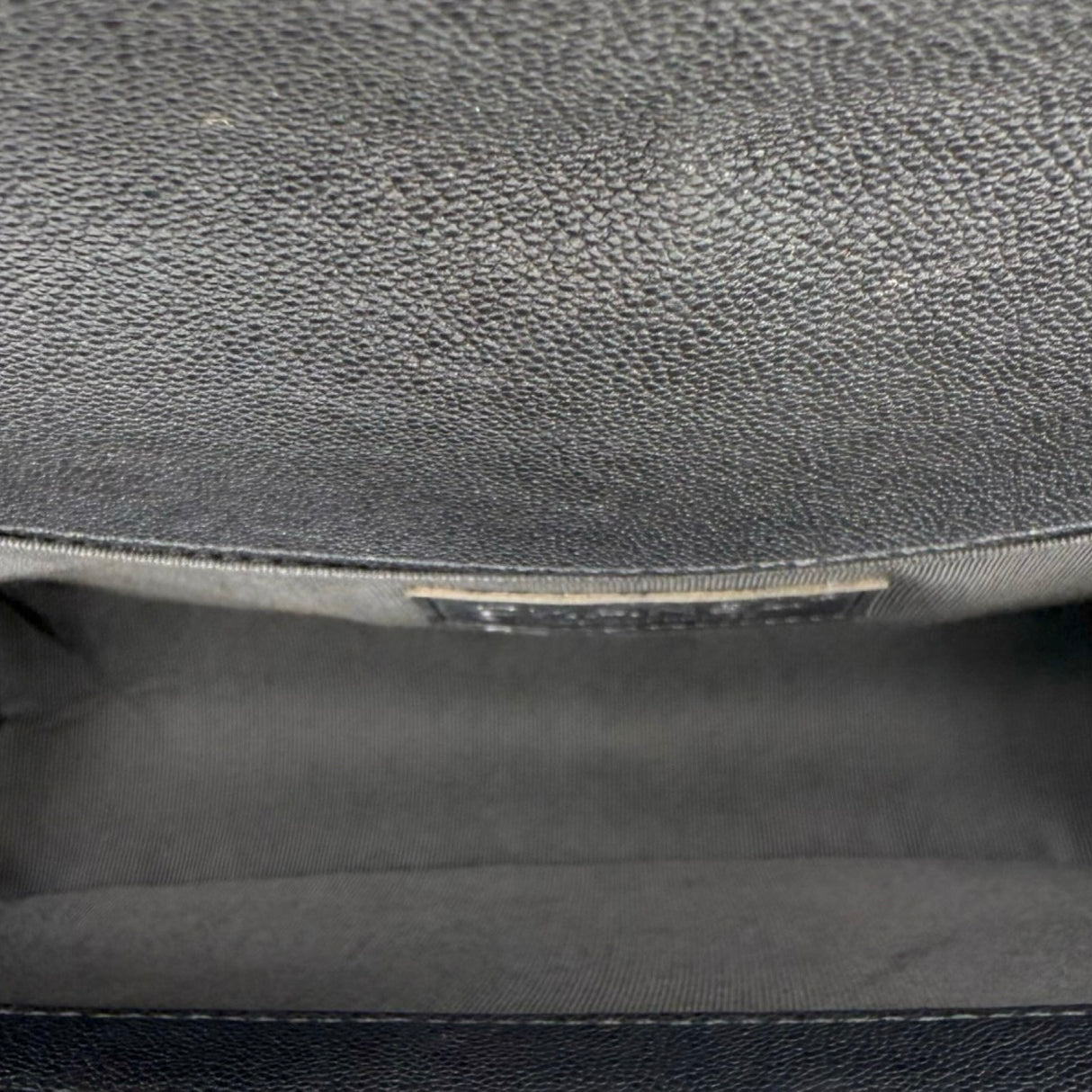 Quilted Caviar Old Medium Boy Bag