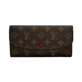 LOUIS VUITTON: Monogram Emilie Wallet