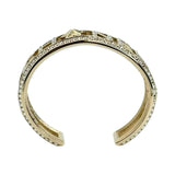 CHANEL: Crystal Star Cuff Bracelet
