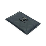 CHANEL: Quilted Lambskin 19 Card Holder