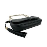 GUCCI: Leather Medium Soho Flap Chain Bag