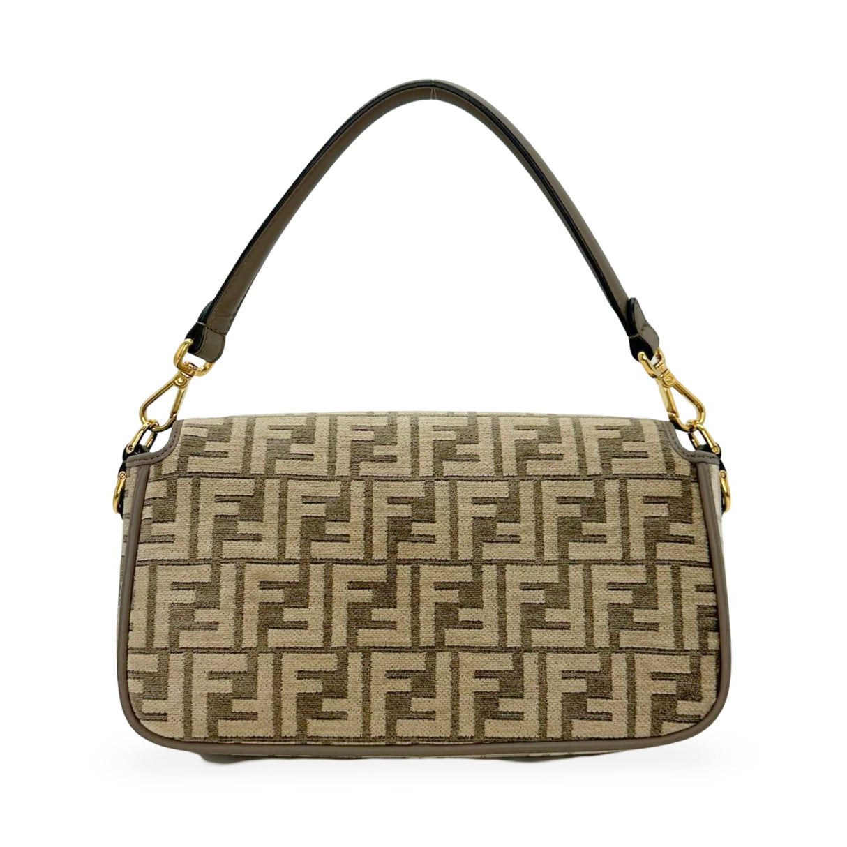 FENDI: FF Tapestry Baguette