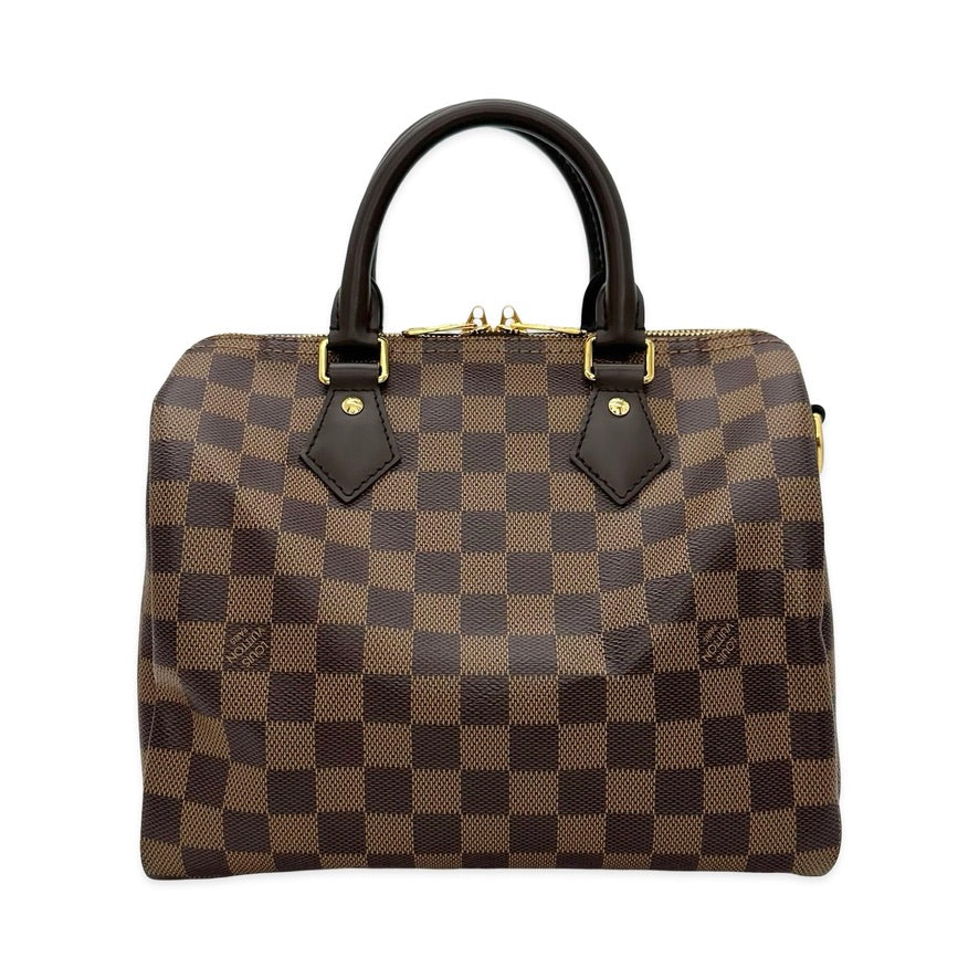 Damier Ebene Speedy Bandouliere 25