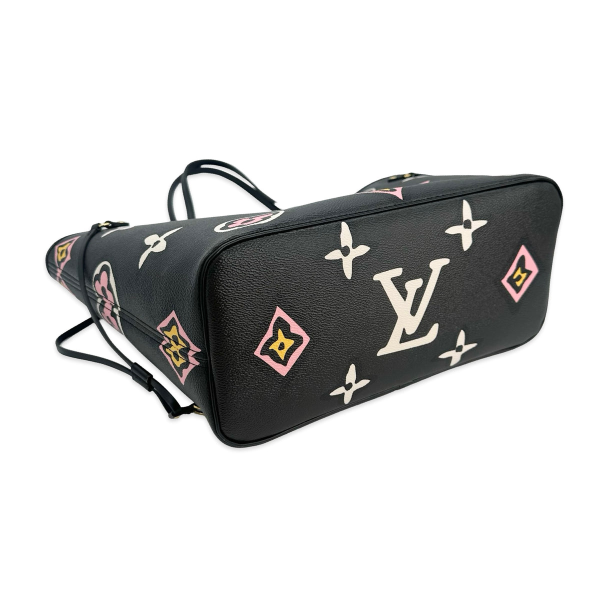 LOUIS VUITTON: Monogram Giant Wild at Heart Neverfull MM