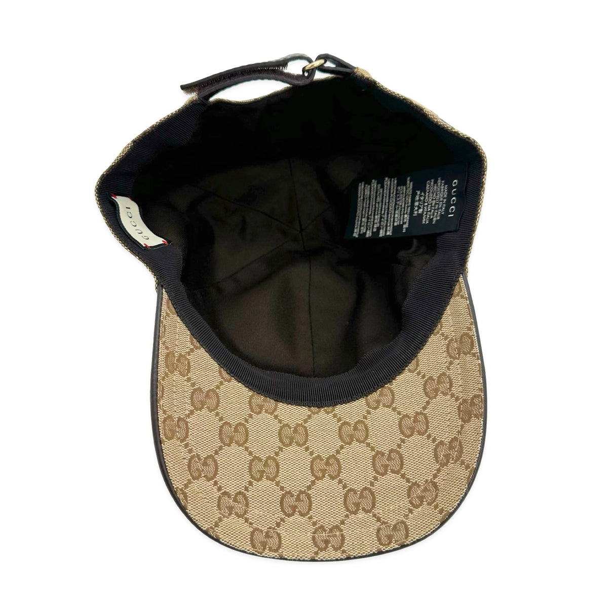 GUCCI: GG Canvas Web Baseball Cap