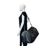 LOUIS VUITTON: Monogram Eclipse Keepall Bandouliere 55