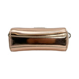 GIVENCHY: Metallic Calfskin Nano Antigona Crossbody Bag