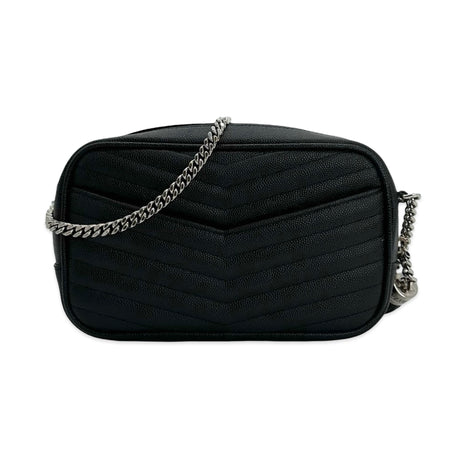SAINT LAURENT: Grain de Poudre Mini Lou Camera Bag