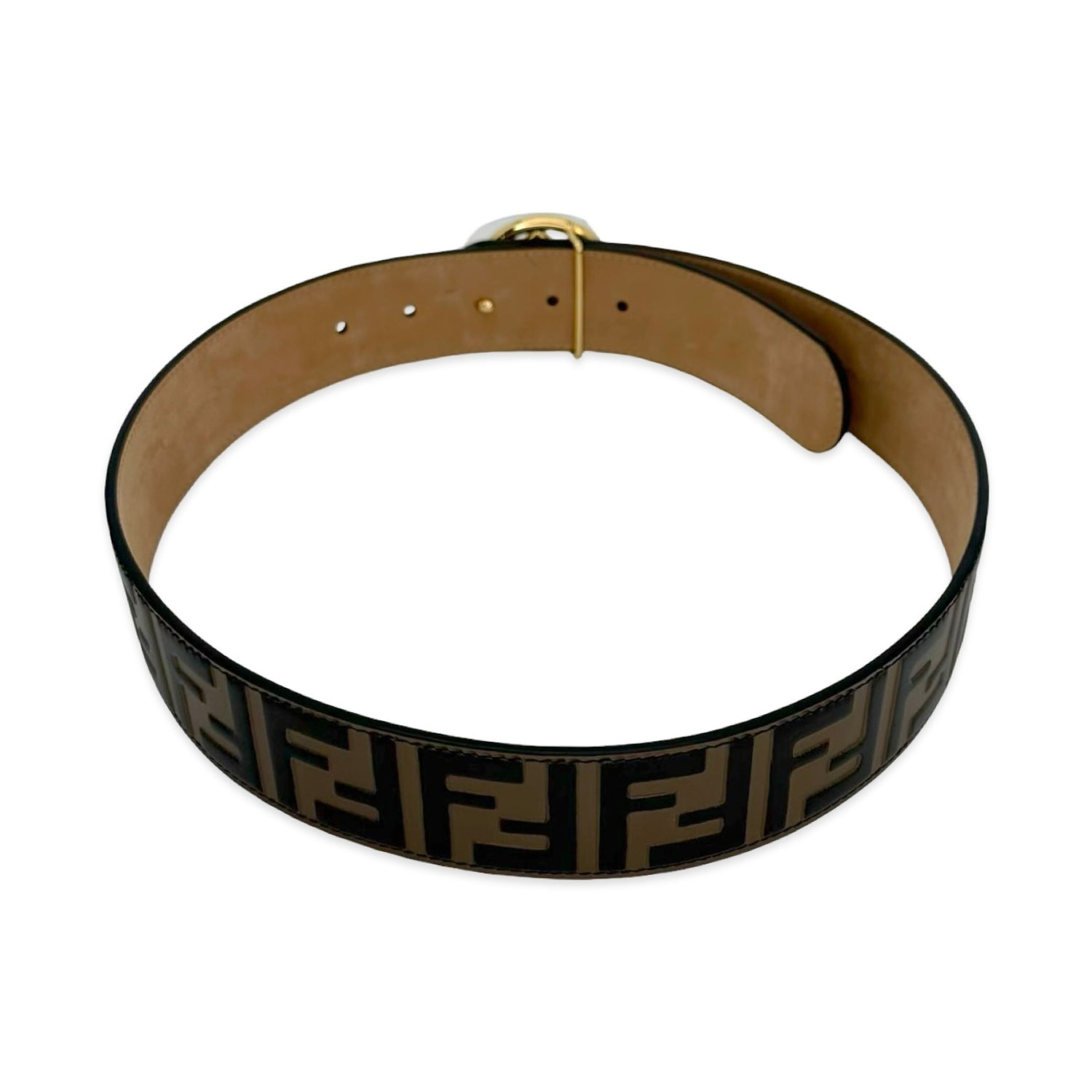 FF Embossed F Is Fendi Belt