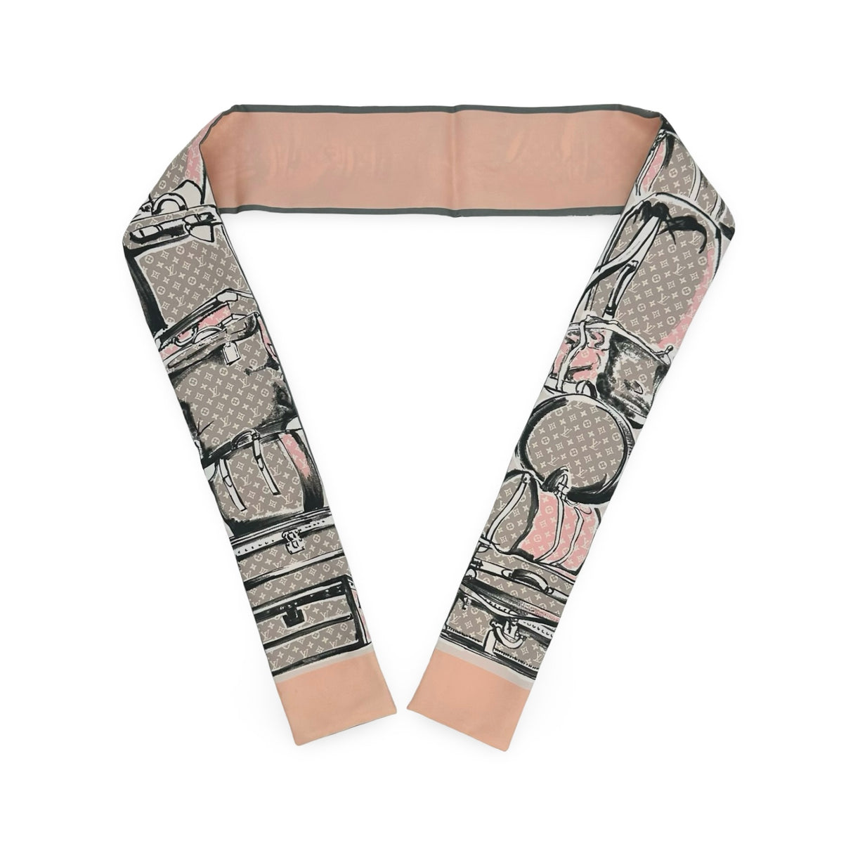 LOUIS VUITTON: Silk Trunks Bandeau