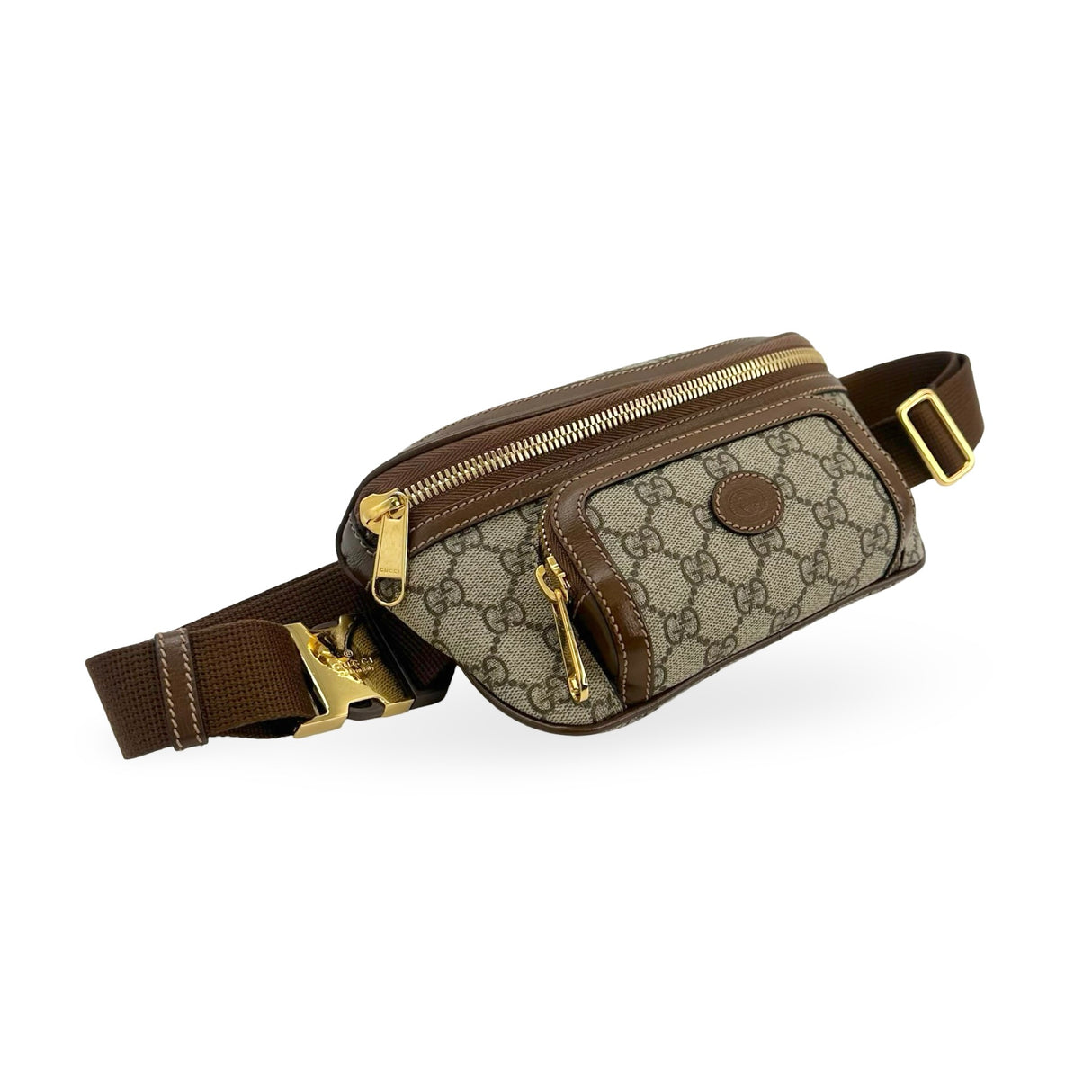 GUCCI: GG Supreme Interlocking G Retro Belt Bag