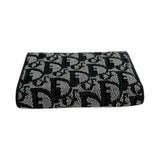 CHRISTIAN DIOR: Diorissimo Canvas Compact Wallet