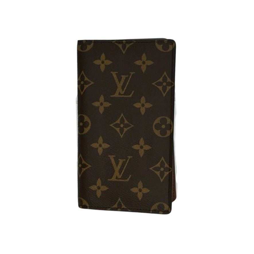 LOUIS VUITTON: Monogram Pocket Agenda Cover