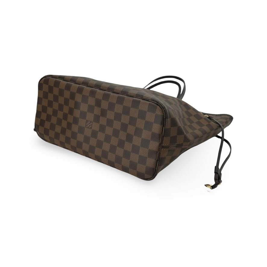 LOUIS VUITTON: Damier Ebene Neverfull MM