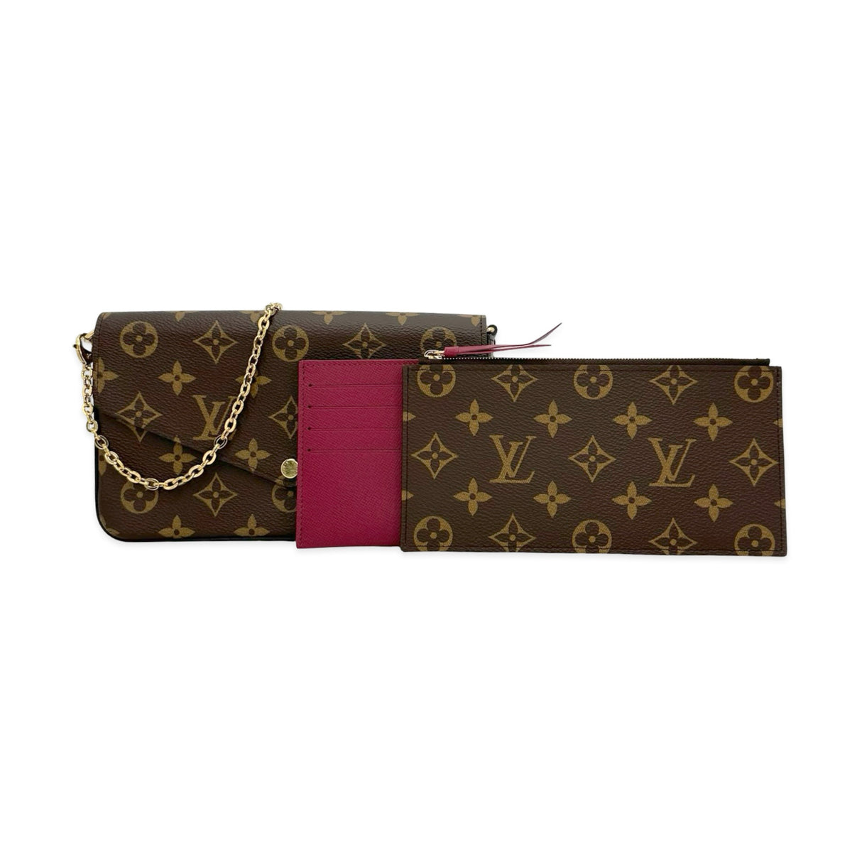 LOUIS VUITTON: Monogram Felicie Pochette