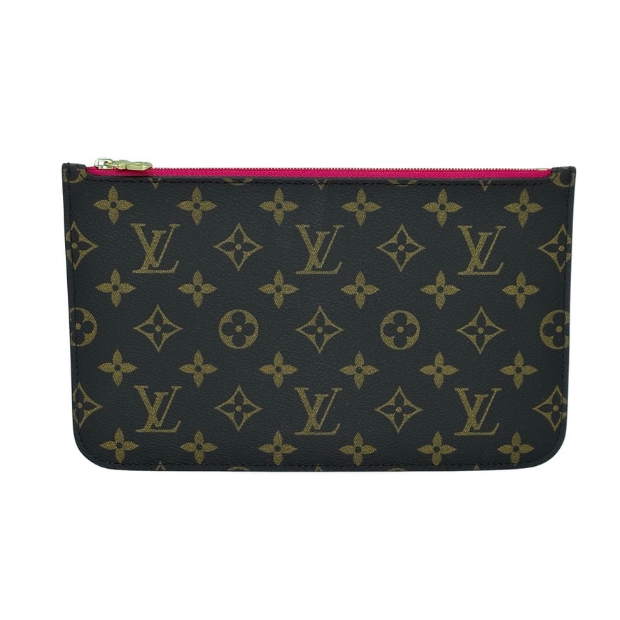 louis vuitton neverfull pochette monogram