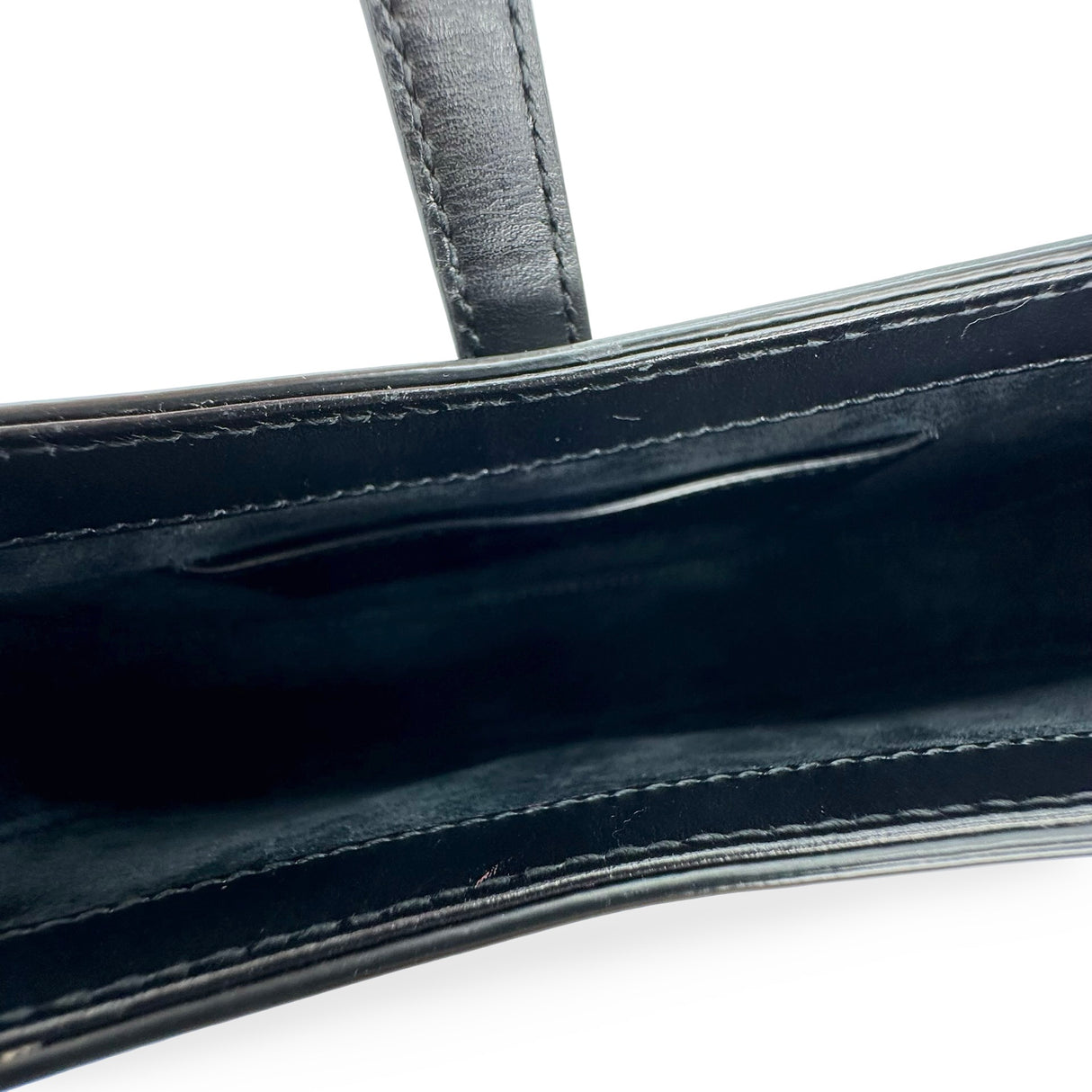 SAINT LAURENT: Calfskin Mini Le 5 a 7
