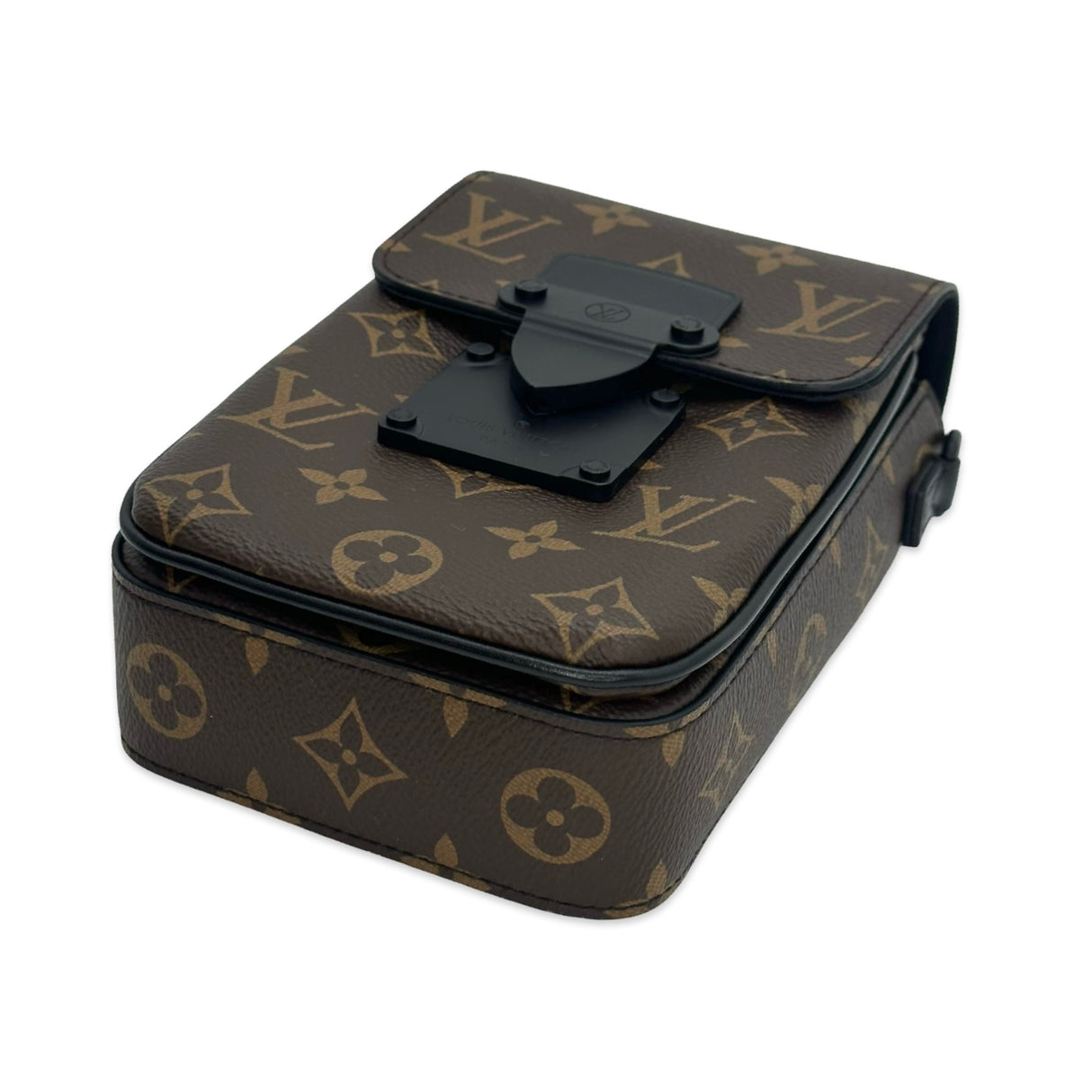 LOUIS VUITTON: Monogram S-Lock Vertical Wearable Wallet