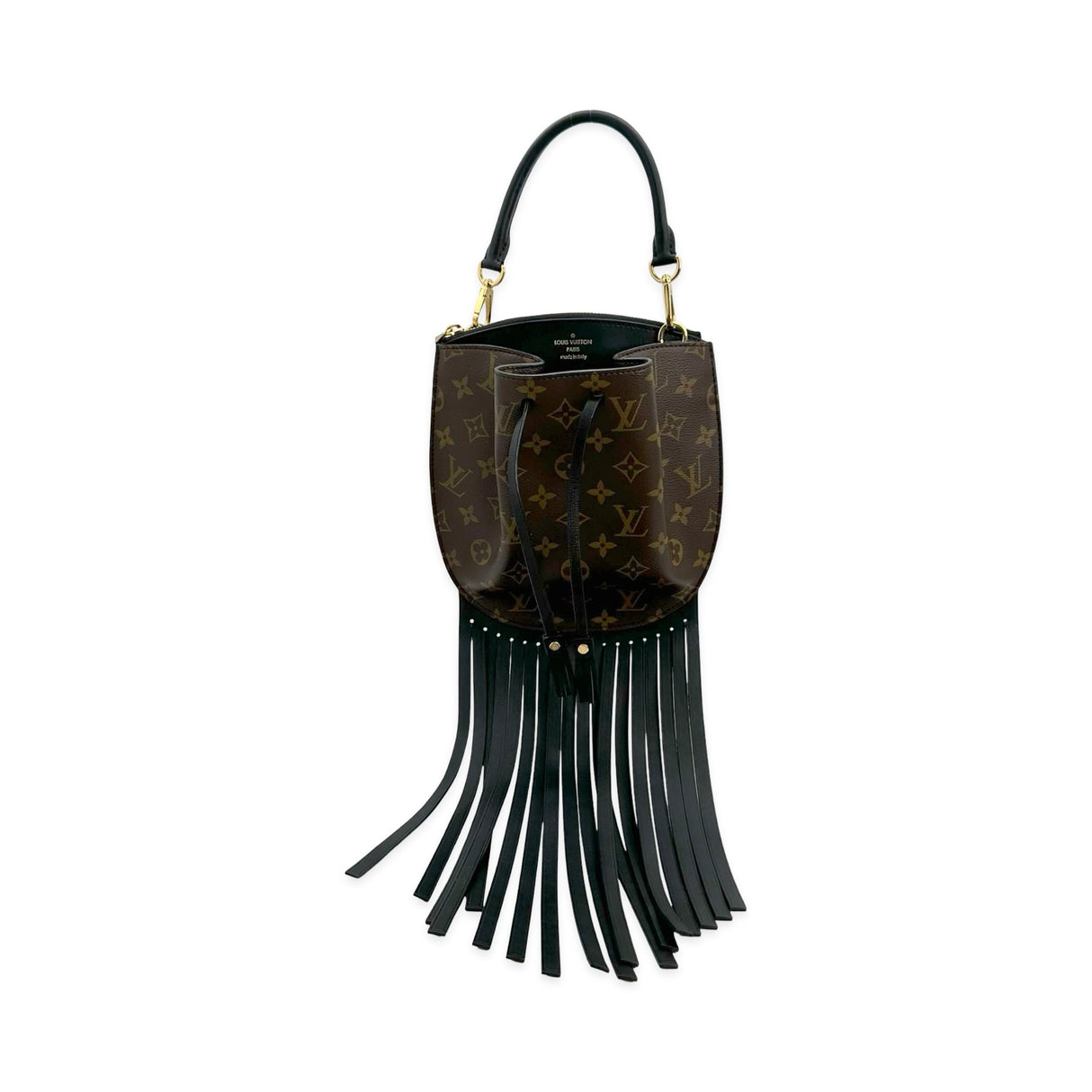 LOUIS VUITTON: Monogram Fringed Noe