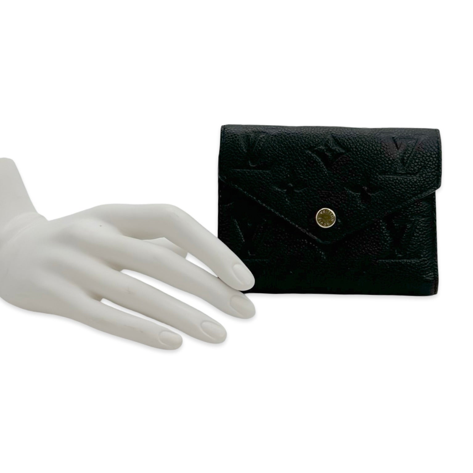 LOUIS VUITTON: Monogram Empreinte Victorine Wallet – Luv Luxe