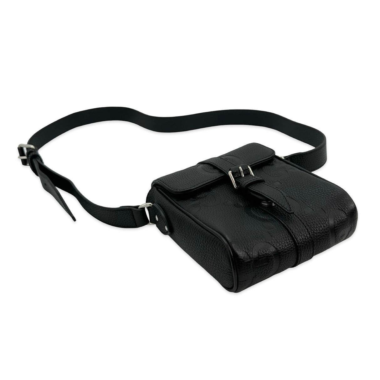 LOUIS VUITTON: Piuma Jumbo GG Embossed Mini Messenger