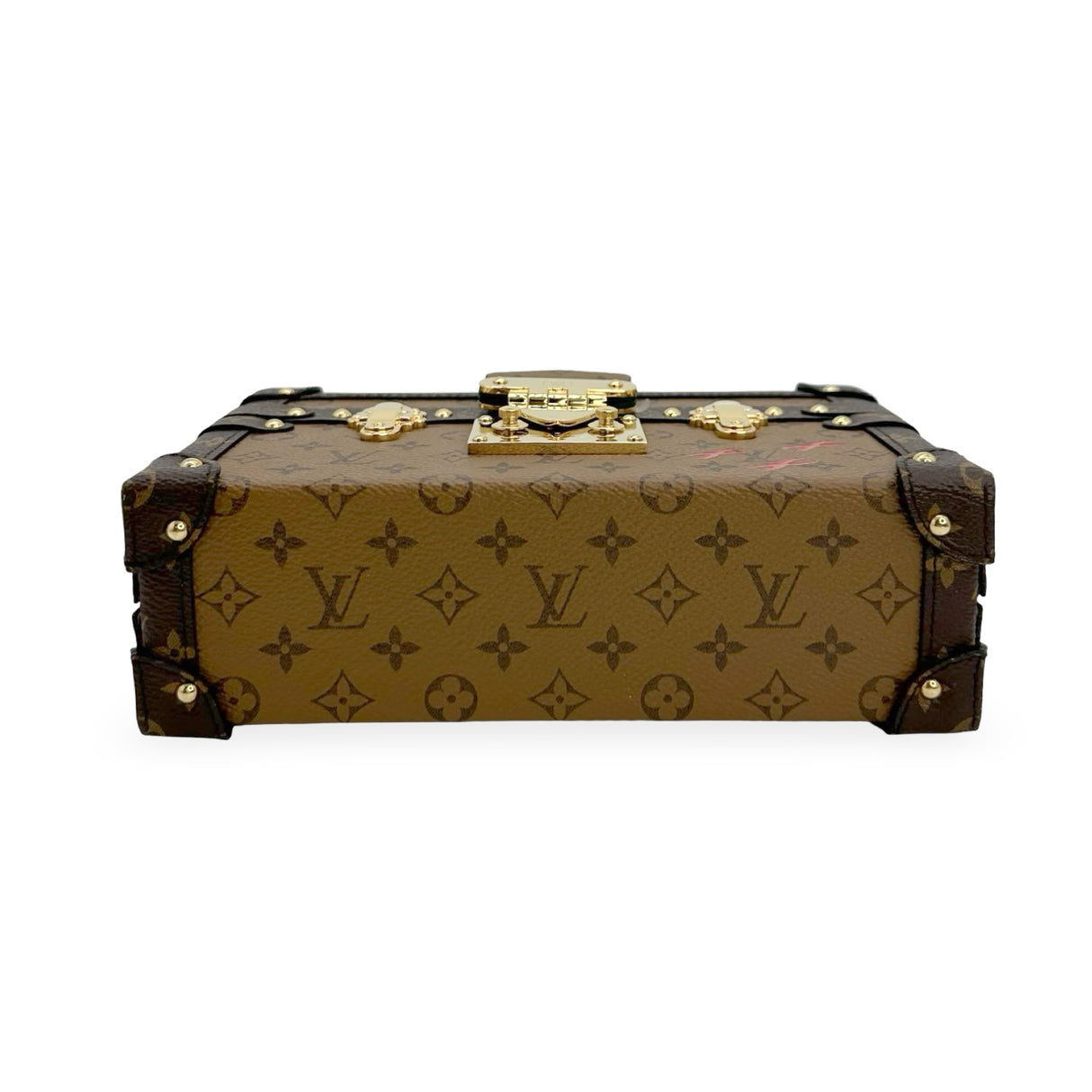 LOUIS VUITTON: Monogram Reverse Petite Malle
