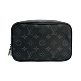 LOUIS VUITTON: Monogram Eclipse Toilet PM Cosmetic Pouch