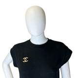 Textured Tweed CC Brooch