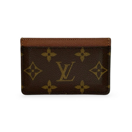 LOUIS VUITTON: Monogram Card Holder