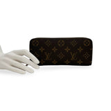 LOUIS VUITTON: Monogram Clemence Wallet