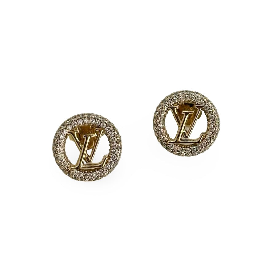 LOUIS VUITTON: Crystal Louise By Night Earrings – Luv Luxe
