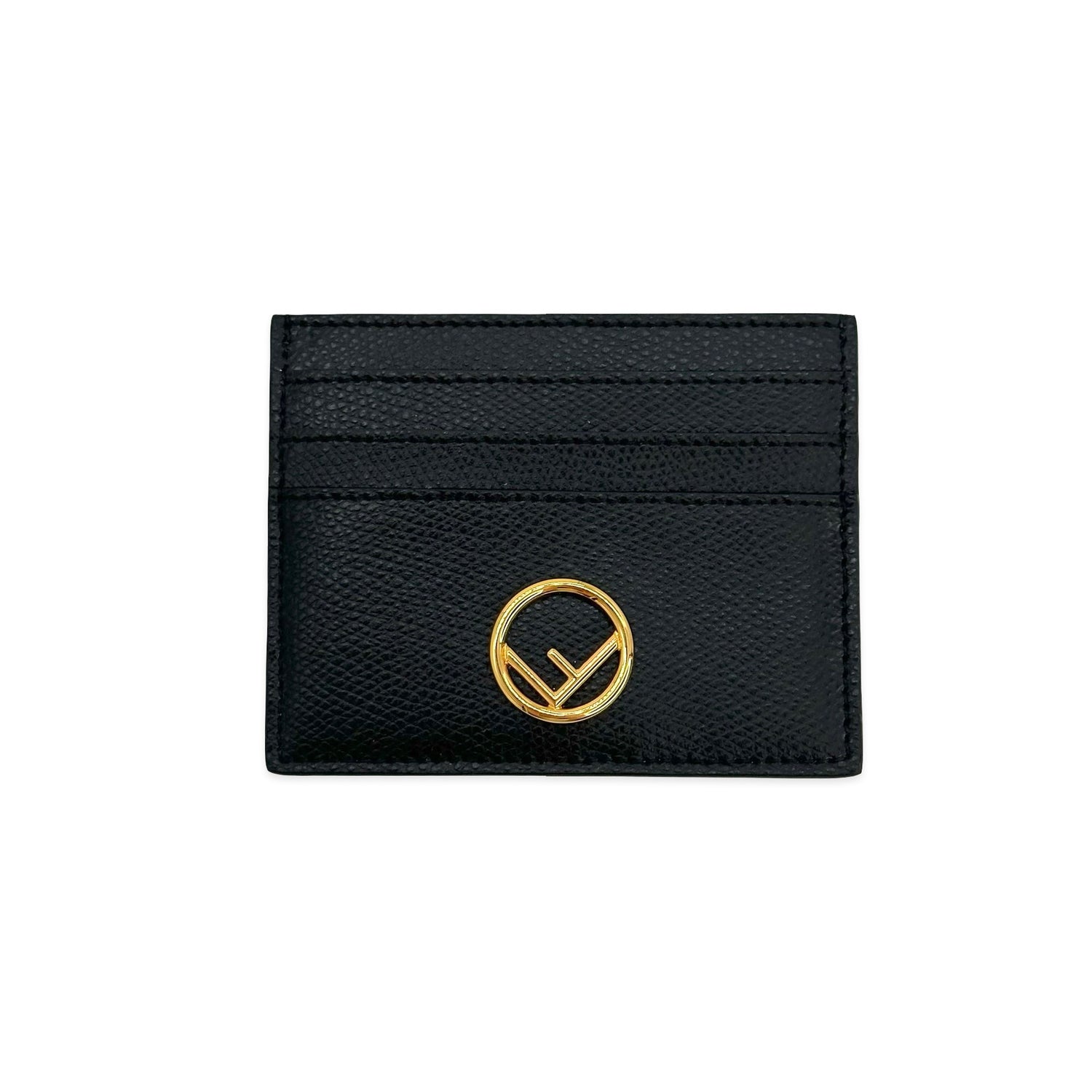 Leather Fendi First Card Holder