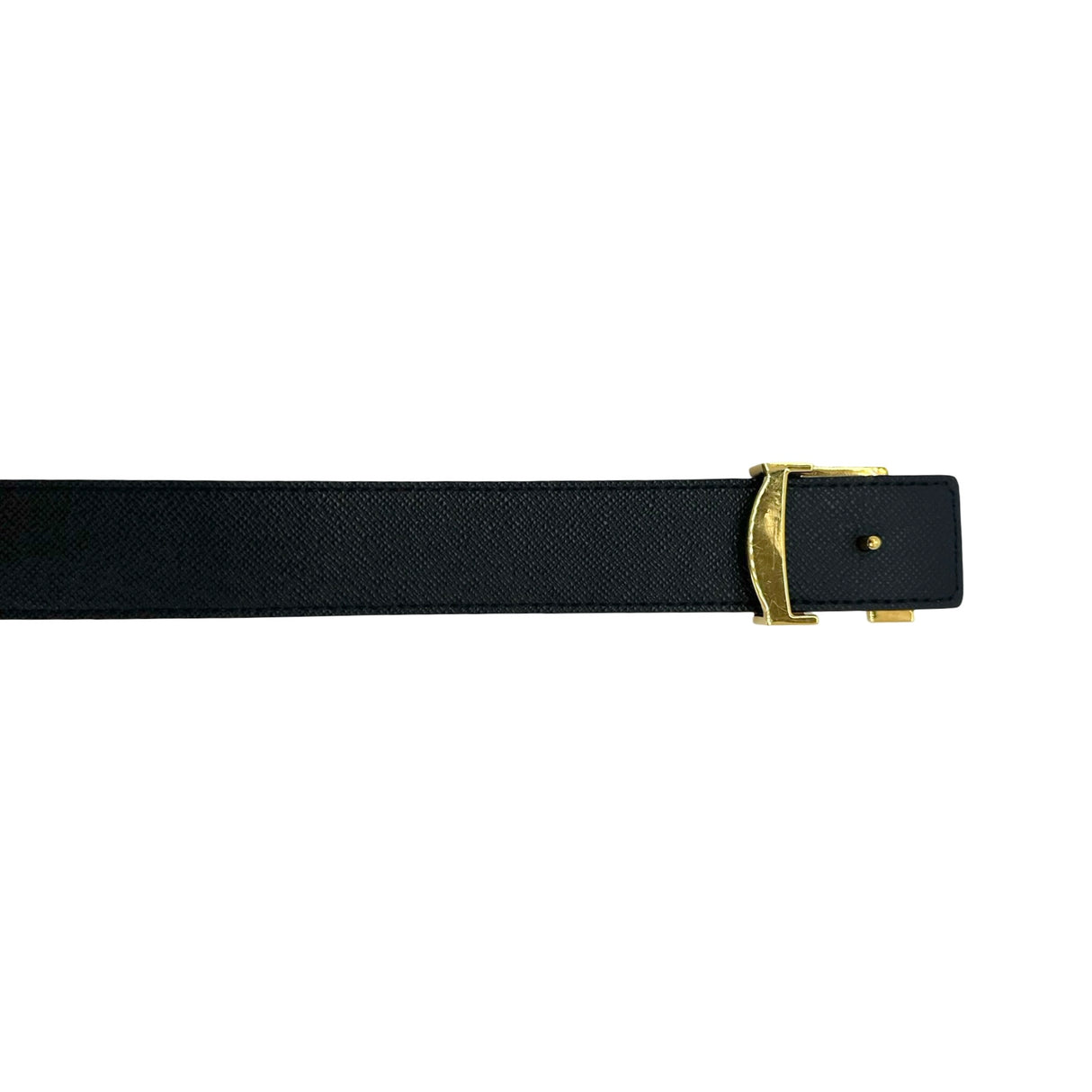 LOUIS VUITTON: Monogram 25mm Reversible Initiales Belt