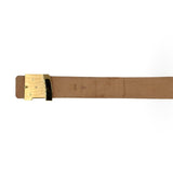 LOUIS VUITTON: Monogram Initiales Belt