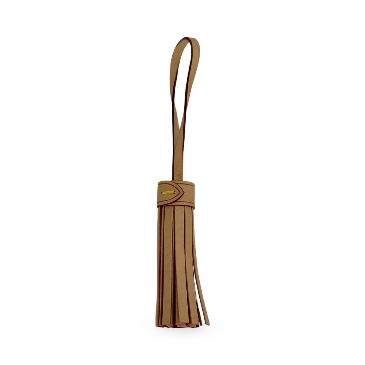 LOUIS VUITTON: Leather Tassel Bag Charm